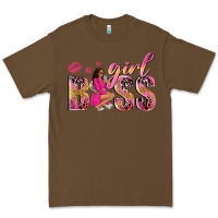 Cacao girl boss afro black woman Premium Tee - NancyCooperArtShop