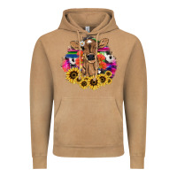 Vintage Camel baby cow flower Vintage Hoodie - NancyCooperArtShop