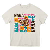 Cream nana nana nana with hearts Heavy Core Tee - AdoDesignShop
