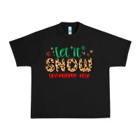 Black let it snow somewhere else Urban Heavy Tee - MaliasSmallBusiness