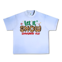 Grape Ice let it snow somewhere else Urban Heavy Tee - MaliasSmallBusiness