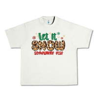 Pistachio let it snow somewhere else Urban Heavy Tee - MaliasSmallBusiness