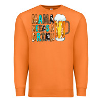 Carrot Mama Needs a Drink Premium Sweatshirt - CowCowDesign
