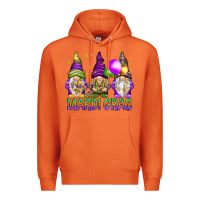 Carrot mardi gras with gnomies Premium Hoodie - HowdyJamesFarm