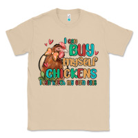 Mushroom i can buy myself chickens i can hatch my own eggs Classic Tee - MaliasSmallBusiness
