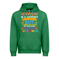 Emerald lil autism mom Urban Hoodie - CowhideDigitalArt