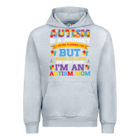 Heather Grey lil autism mom Urban Hoodie - CowhideDigitalArt
