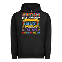 Pigment Black lil autism mom Urban Hoodie - CowhideDigitalArt