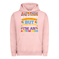 Pigment Salmon lil autism mom Urban Hoodie - CowhideDigitalArt