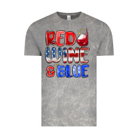 Cloud Rock red wine and blue Vintage Tee - MaliasSmallBusiness