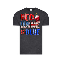 Red Wine And Blue Vintage Tee | Teevron