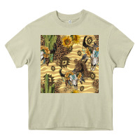 Mossy aztec bull skull Heavy Core Tee - BundleAndBundleShop