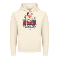 Vintage Artic santa's coming to town Vintage Hoodie - MaliasSmallBusiness