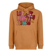 Meerkat love like jesus Heavyweight Hoodie - OliviaCreatesArt
