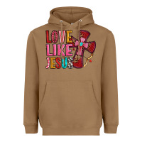 Love Like Jesus Heavyweight Hoodie | Teevron