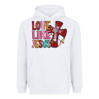 White love like jesus Heavyweight Hoodie - OliviaCreatesArt