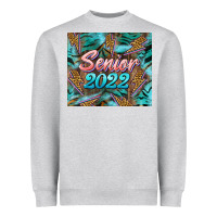 Heather Grey senior 2022 tumbler Heavyweight Sweatshirt - BarkalooDesign