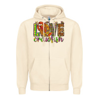 Sandshell Mardi Gras love Crawfish Zipper Hoodie - HowdyJamesFarm