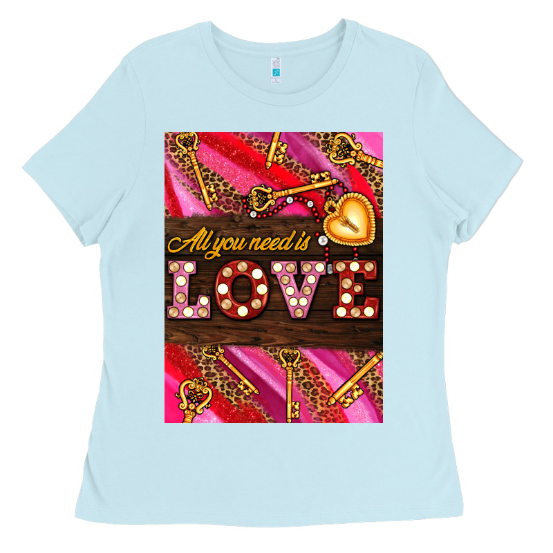 All You Need Is Love Ladies Tee by AdoDesignShop | Teevron