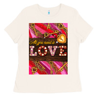 Bone all you need is love Ladies Tee - AdoDesignShop