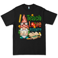 Black gnome teach love inspire Premium Tee - NancyCooperArtShop