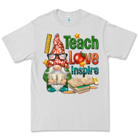 Dove Grey gnome teach love inspire Premium Tee - NancyCooperArtShop
