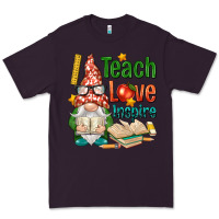 Plum gnome teach love inspire Premium Tee - NancyCooperArtShop
