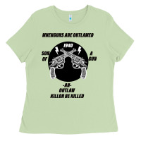 Matcha Guns - When guns are outlawed I'll be outlaw Ladies Tee - Bettercallsaul