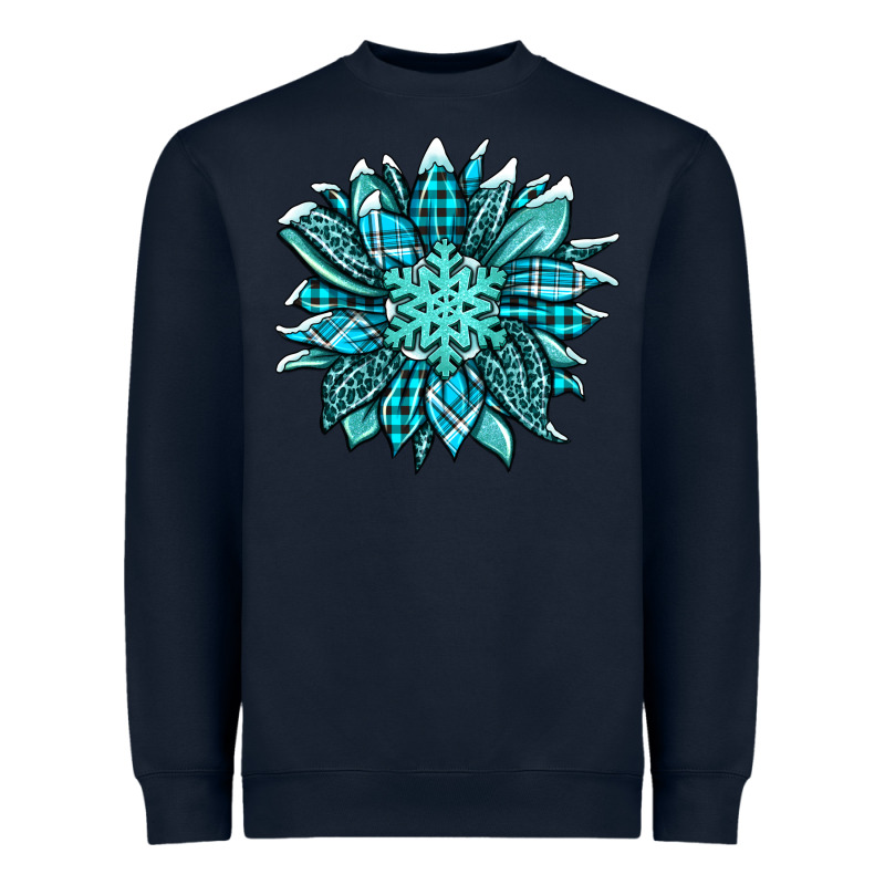 Winter Sunflower Heavyweight Sweatshirt by Jasminsmagicworld | Teevron