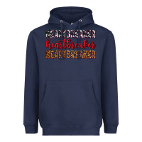 Navy heartbreaker olivia Heavyweight Hoodie - OliviaCreatesArt