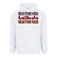 White heartbreaker olivia Heavyweight Hoodie - OliviaCreatesArt