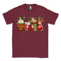Burgundy elf coffee cups Classic Tee - MaliasSmallBusiness