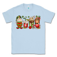 Dusty Blue elf coffee cups Classic Tee - MaliasSmallBusiness