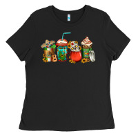 Black mexican coffee cups Ladies Tee - Jasminsmagicworld