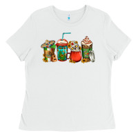 White mexican coffee cups Ladies Tee - Jasminsmagicworld