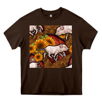 Pig And Barn Heavy Core Tee | Teevron