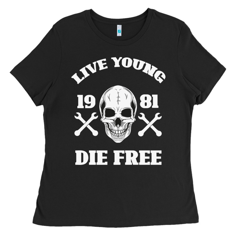 Live Young Die Free Ladies Tee by Bettercallsaul | Teevron