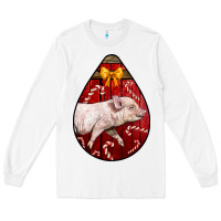 White christmas pig Long Sleeve Tee - LillyAllenDesigns