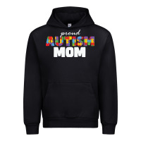 Black LIL Autism Mom Urban Hoodie - CowhideDigitalArt