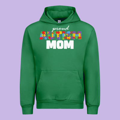 Lil Autism Mom Urban Hoodie Designed By Cowhidedigitalart