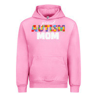 Fuchsia Pink LIL Autism Mom Urban Hoodie - CowhideDigitalArt