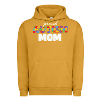 Pigment Peanut Butter LIL Autism Mom Urban Hoodie - CowhideDigitalArt