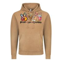Vintage Camel peace love nursing Vintage Hoodie - MaliasSmallBusiness