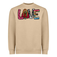 Our Lady Of Guadalupe Love Heavyweight Sweatshirt | Teevron