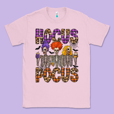 Hocus Pocus Classic Tee Designed By Cowhidedigitalart