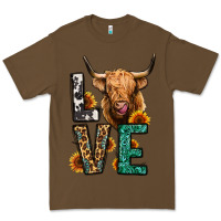 Cacao love long haired cow Premium Tee - Jasminsmagicworld