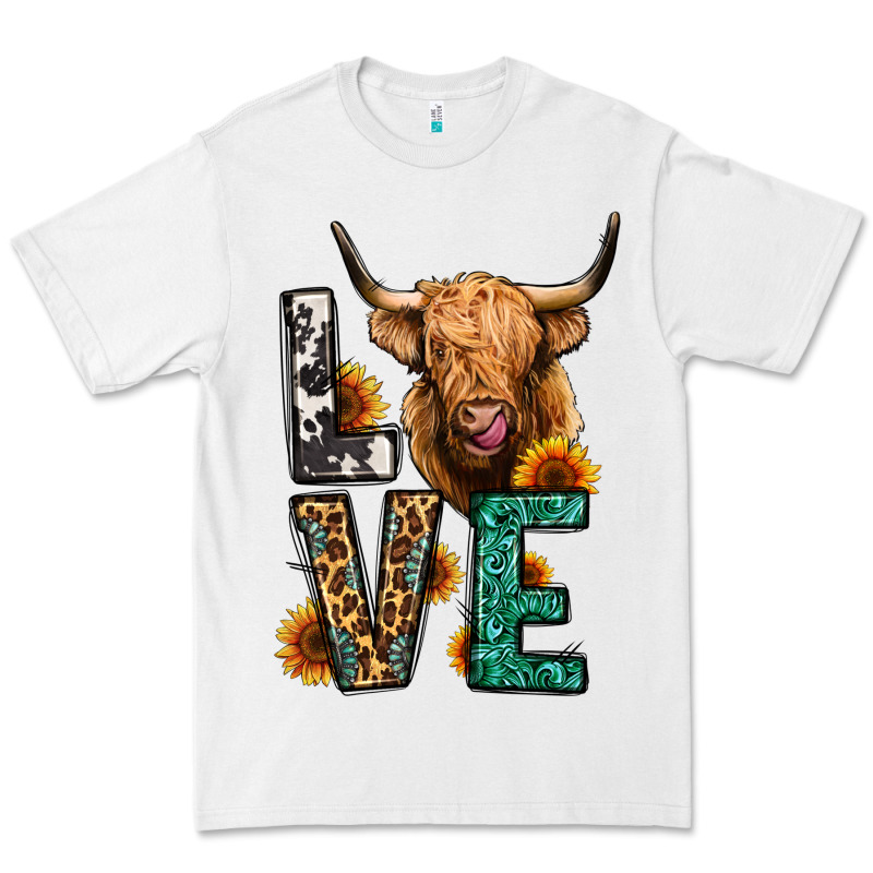 Love Long Haired Cow Premium Tee by Jasminsmagicworld | Teevron