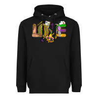 Black love nurse mardi gras Heavyweight Hoodie - OliviaCreatesArt