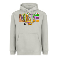 Moon Dust love nurse mardi gras Heavyweight Hoodie - OliviaCreatesArt