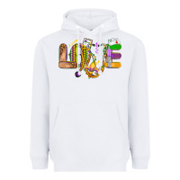 White love nurse mardi gras Heavyweight Hoodie - OliviaCreatesArt